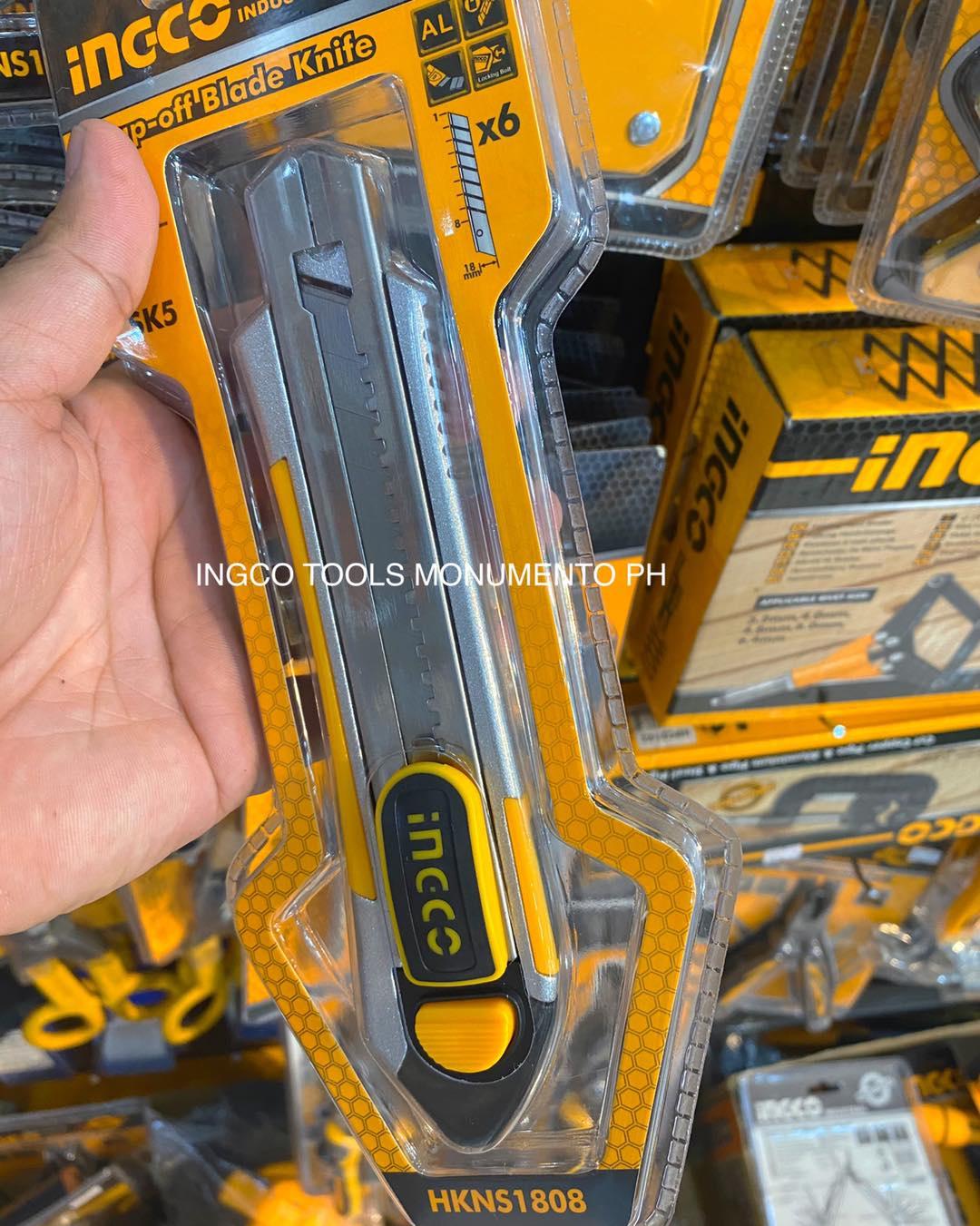 DAO RỌC GIẤY INGCO HKNS1808 - HÀNG CHÍNH HÃNG