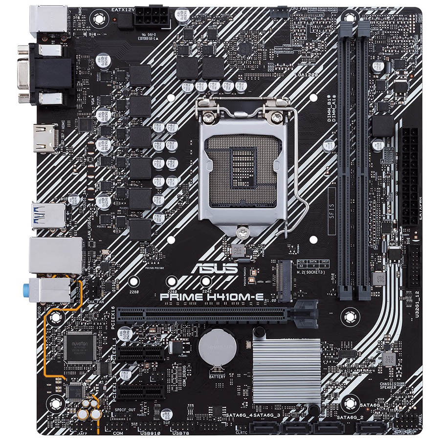 Bo Mạch Chủ Mainboard ASUS PRIME H410M-E - Hàng Chính Hãng