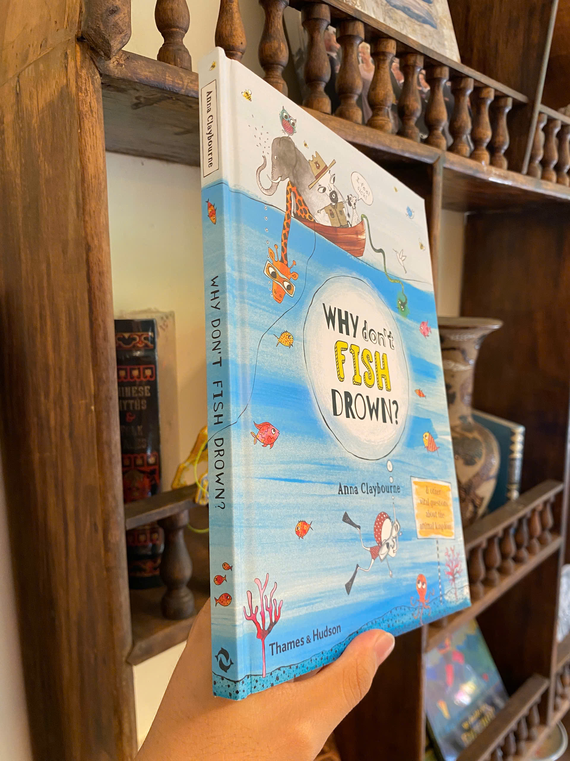 Sách - Why Don't Fish Drown? by Anna Claybourne | English Children's Book - Animal Encyclopedia