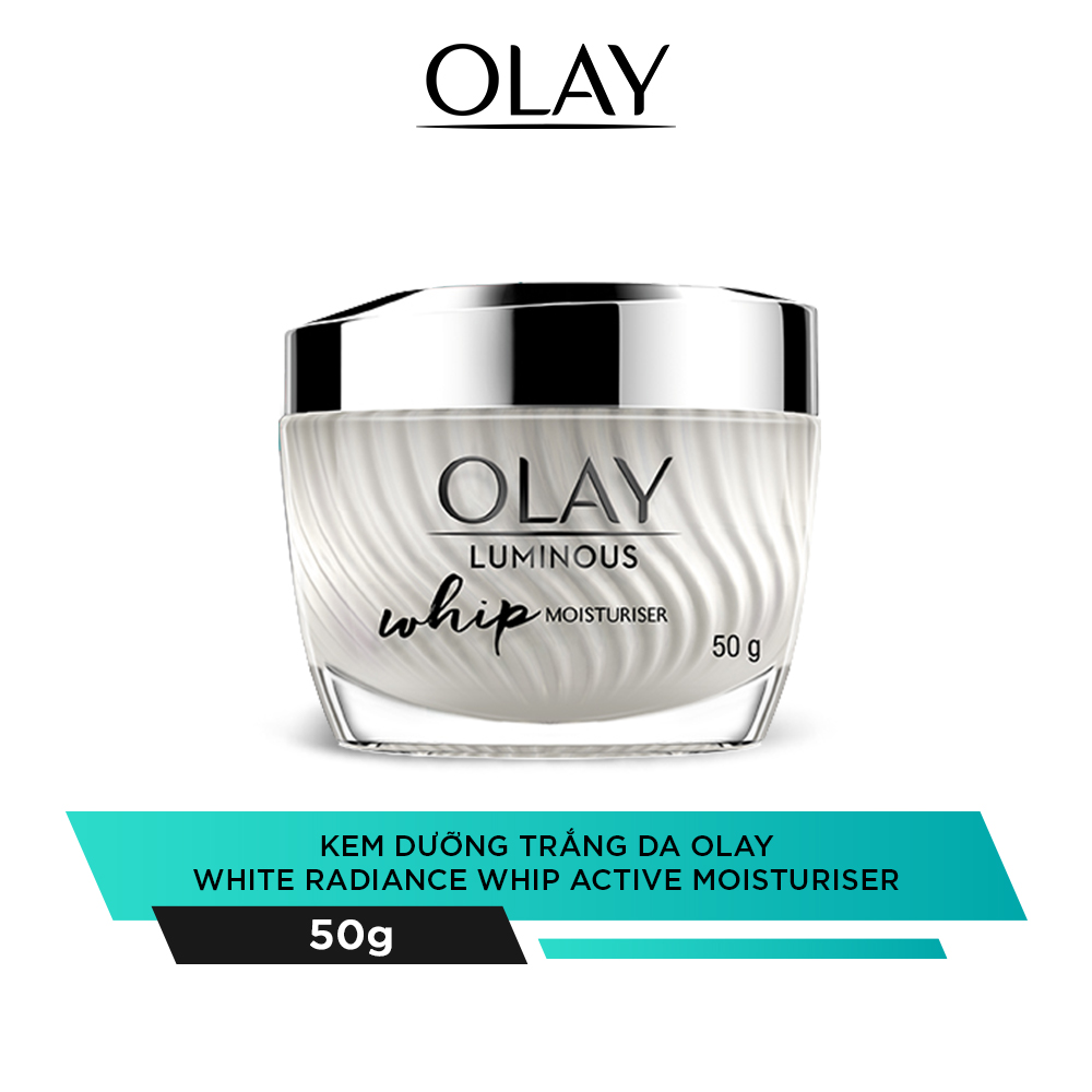 Kem Dưỡng Trắng Da OLAY White Radiance Whip Active Moisturizer 50g