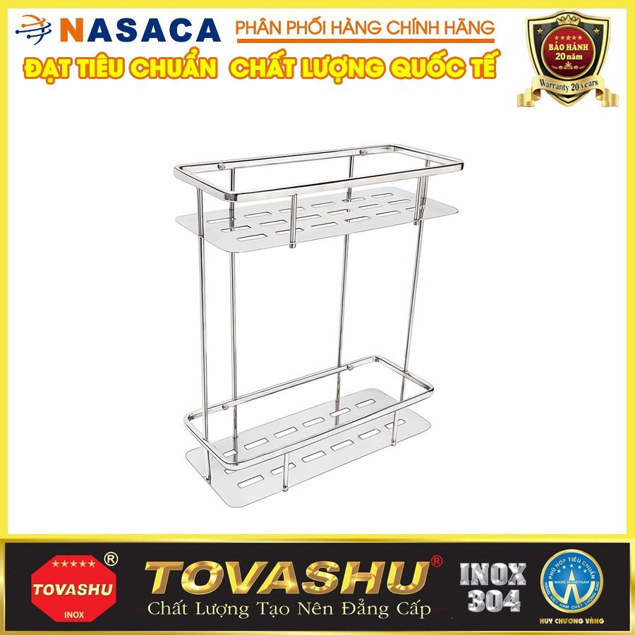 Kệ Inox Tấm Dài Đôi Tovashu TD2