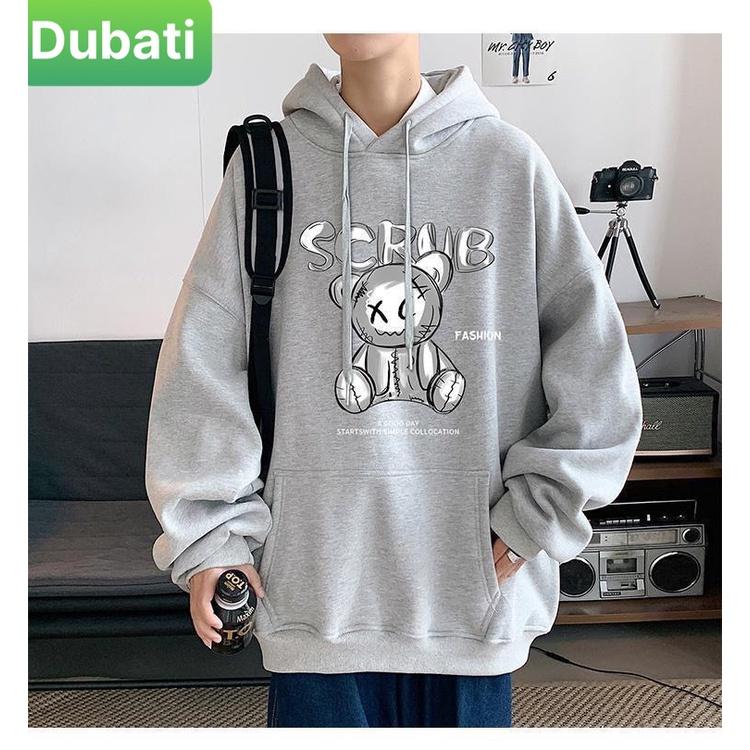 ÁO NỈ, ÁO KHOÁC HOODIE GẤU SCRUB SIÊU NGẦU NAM NỮ PHONG CÁCH CAO CẤP MỚI - DUBATI FASHION