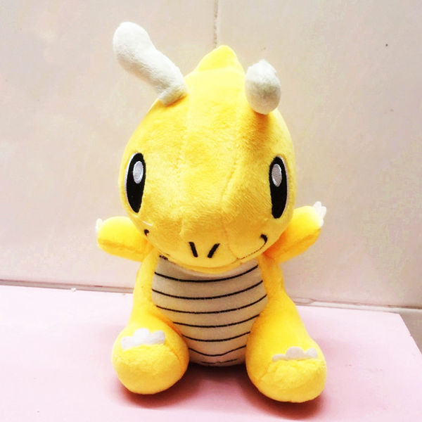 Gấu Bông Pokemon - Rồng Dragonair (35 Cm) Gb220 (Tặng 1 Móc Khóa Dây Da Pu Đính Đá Lấp Lánh)