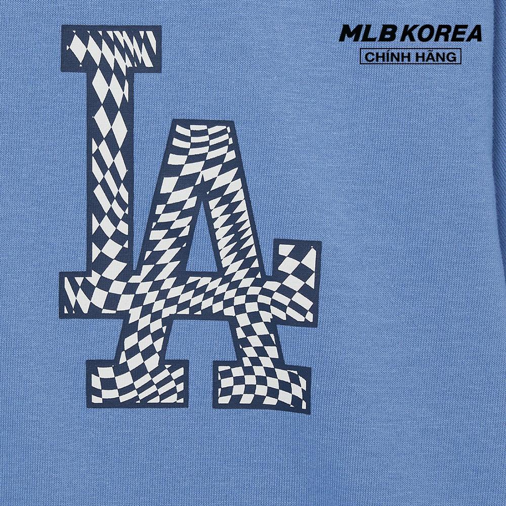 MLB - Áo thun unisex cổ tròn tay ngắn Checkerboard Clipping Logo Overfit 3ATSO0233