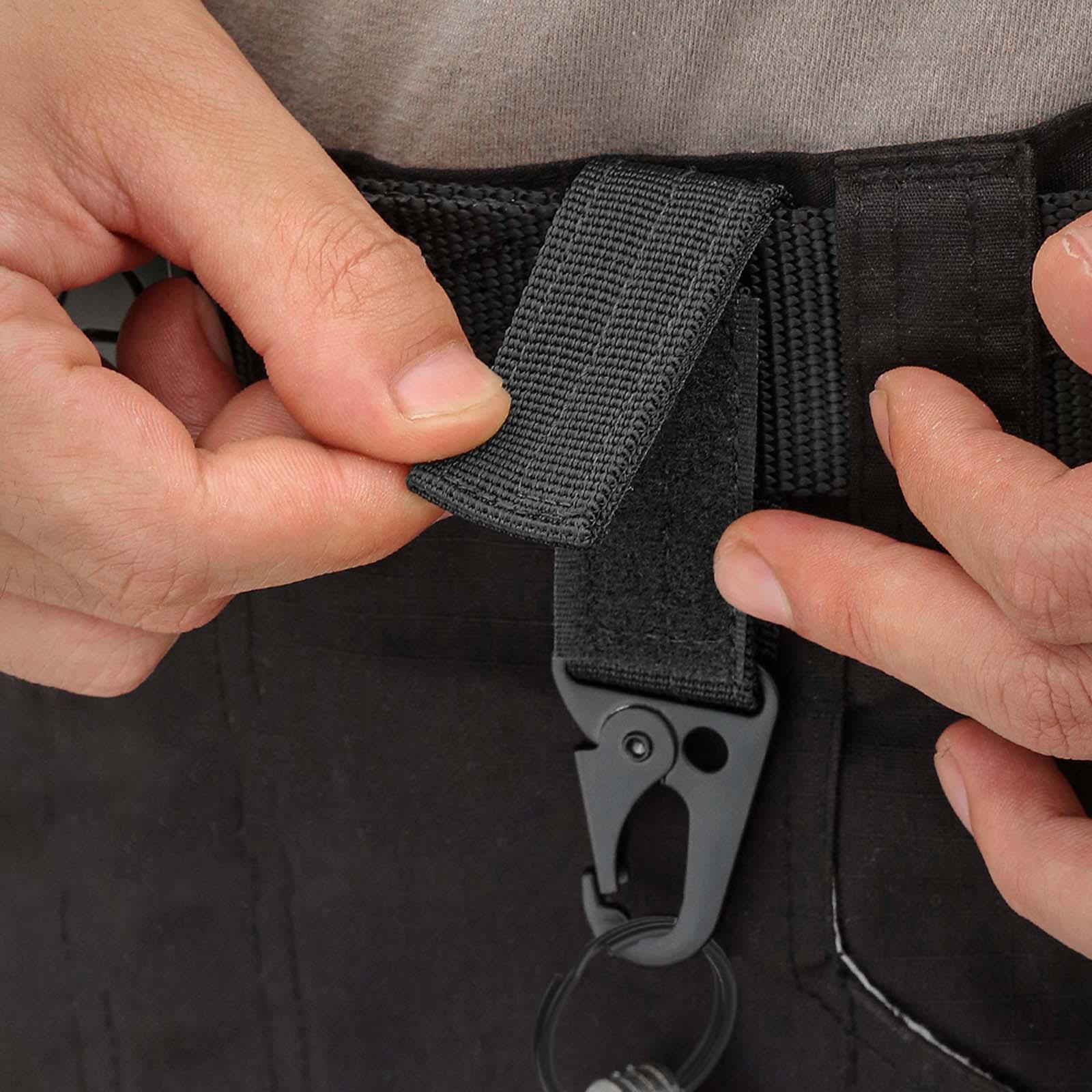 Nylon Duty Belt Keepers with Key Holder Key Holder Nylon Webbing Buckle