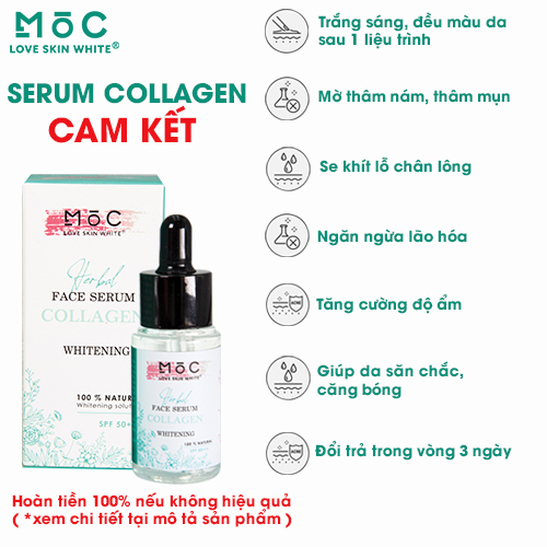 Serum Dưỡng Trắng Chống Lão Hóa 25ml - MOC