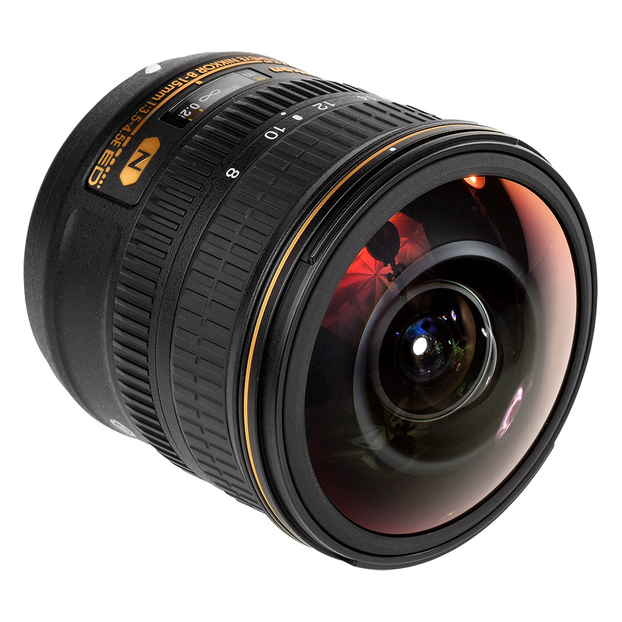 Ống Kính Nikon AF-S 8-15mm F/3.5-4.5 E ED Fisheye - Hàng Chính Hãng