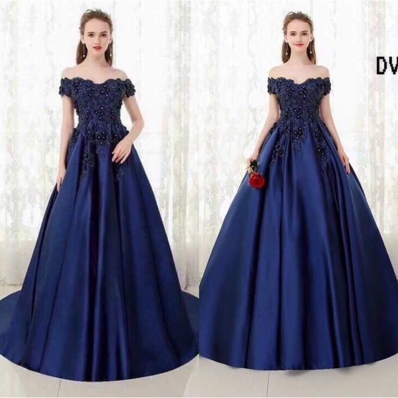 ĐẦM DẠ HỘI PHI XÒE PHỒNG BẸT VAI KẾT HOA NỔI