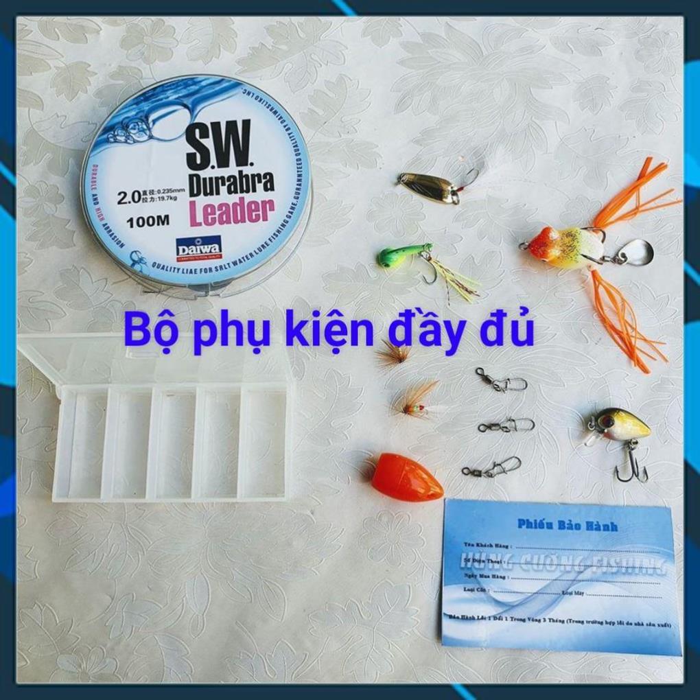 Bộ Cần Lure UL Máy Ngang YMERBOR Hàng Chất Lượng-Hàng Bảo Đảm Bộ Cần Câu Lóc