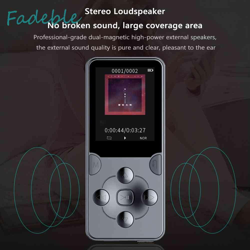 Máy Nghe Nhạc MP3 MP4 Màn Hình 1.8 inch TFT HiFi Stereo Kèm Loa