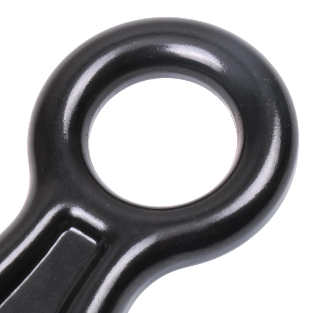 2pcs Safety Climbing Outdoor Rescue Figure 8 Belay Device Rappel Descender