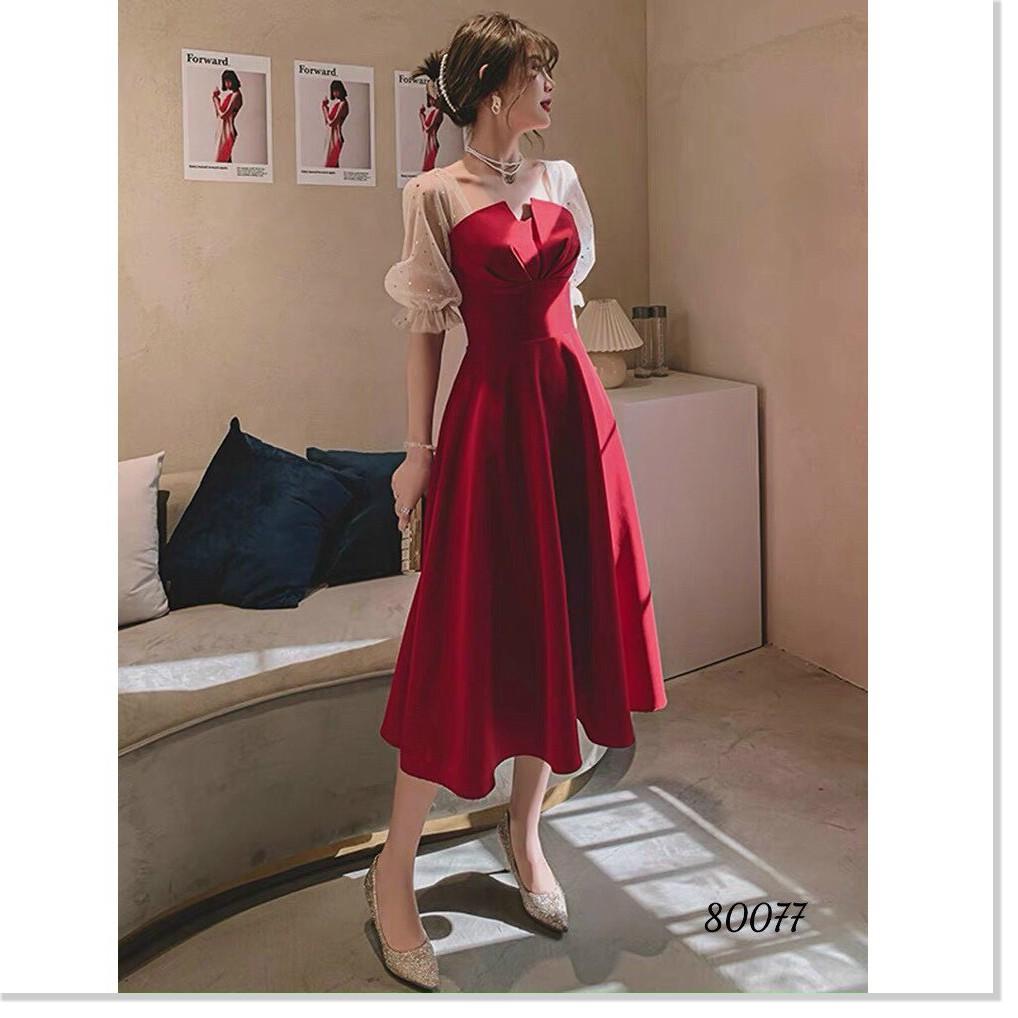 ĐẦM FORD PHỐI LƯỚI SAO XINH XẮN,ĐẦM THÍCH HỢP ĐI DỰ TIỆC,ĐI CHƠI...CHẤT LIỆU VÃI THOÁNG MÁT LANA FASHION