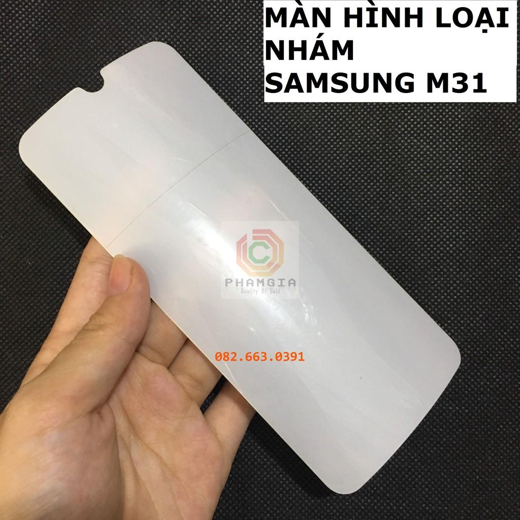 Dán PPF bóng, nhám cho Samsung M31/ M21 màn hình, mặt lưng, full lưng viền siêu bảo vệ