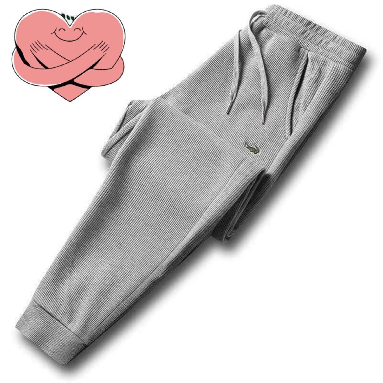 Quần jogger gân tăm nam