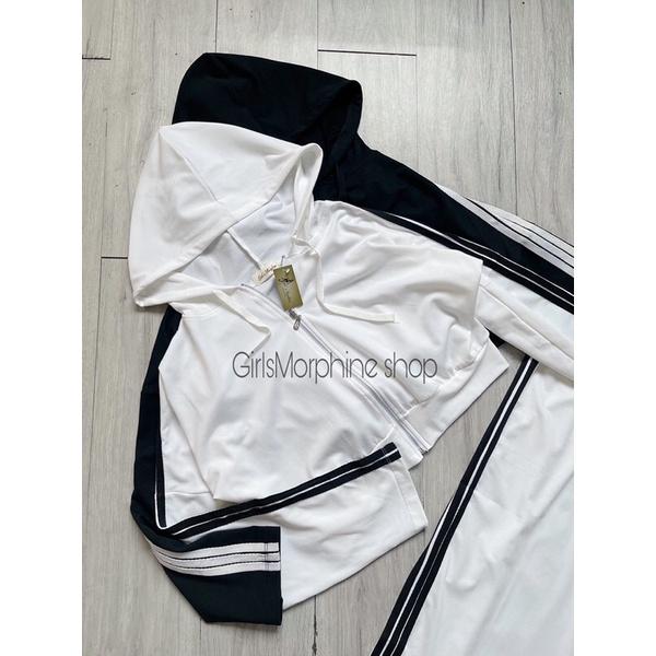 SET THỂ THAO VIỀN CỔ ĐIỂN - ẢNH THẬT SHOP CHỤP - CHẤT THUN DÀY DẶN MỊN ĐẸP