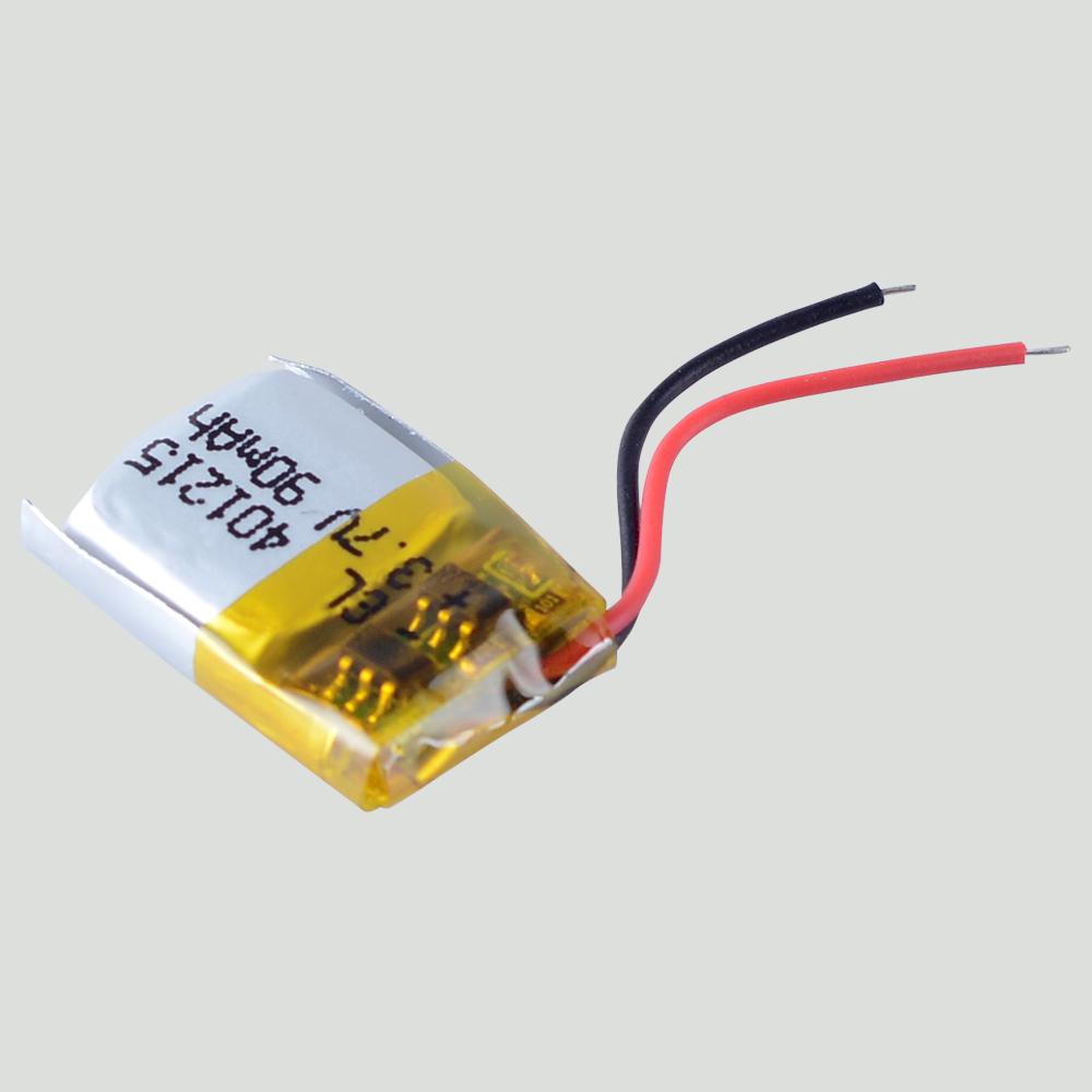 5 Chiếc 401215 3.7V 90MAh Pin Sạc Lithium Polymer Cho 3D Kính MP3 Đồ Chơi Đồng Hồ Gậy Chụp Hình Selfie Stick Máy Trợ Thính Bút Đọc