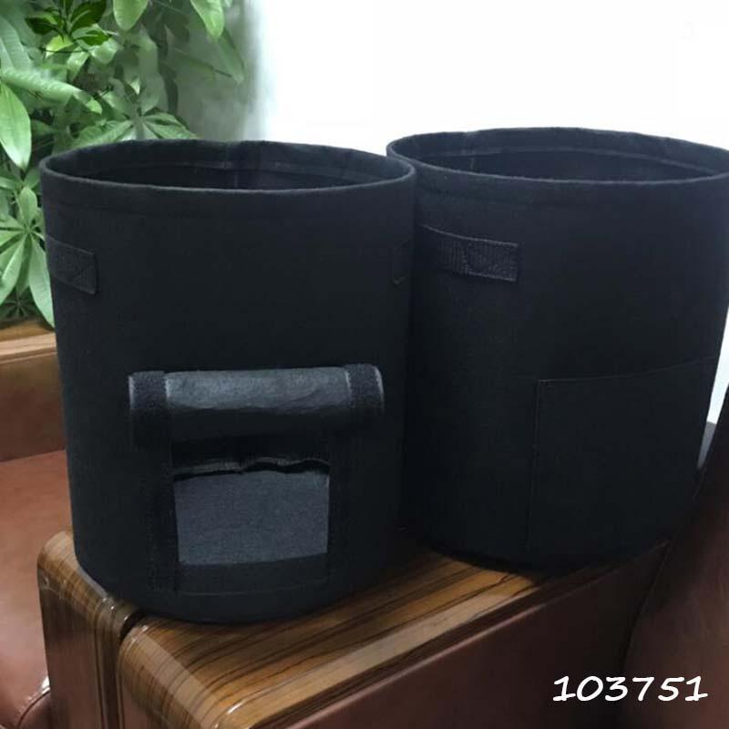 Túi vải trồng khoai tây, khoai lang, cà rốt chuyên dụng kích thước 30x35 cm