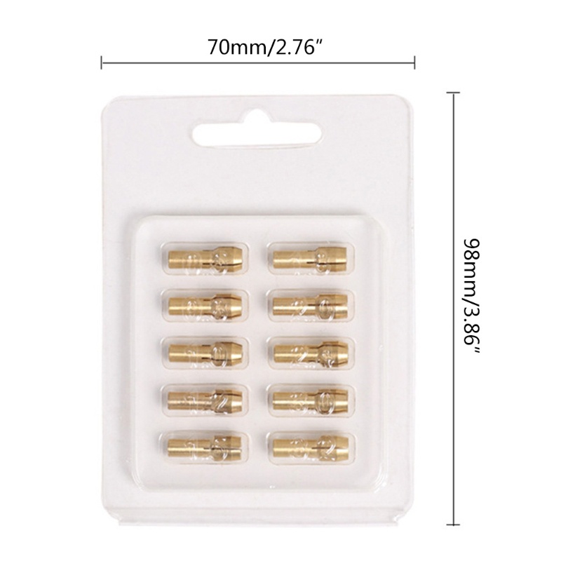 Bộ đầu kẹp mũi khoan bằng đồng 4.3mm  0.5-3.2mm cho máy mài mini