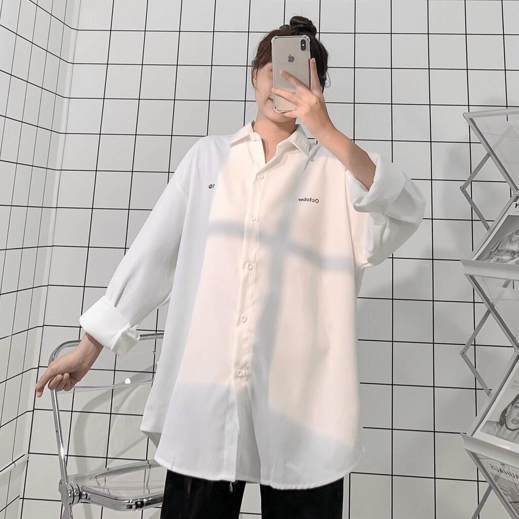 ÁO KHOÁC SƠ MI NỮ DA LỘN CỰC XỊN