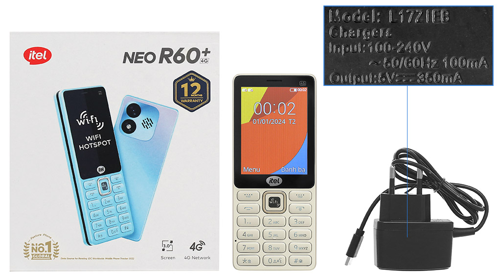 Điện thoại Itel it9310 - Hàng Chính Hãng