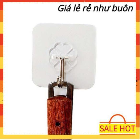 Móc Dán Tường Siêu Dính Trong Suốt Chịu Lực Tốt Treo Tường Chắc Chắn 6x6 cm - MY2