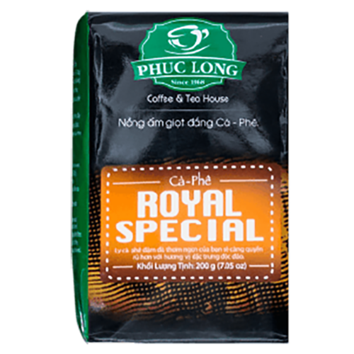 Cà phê Royal Special Phúc Long 200g Xay HCK