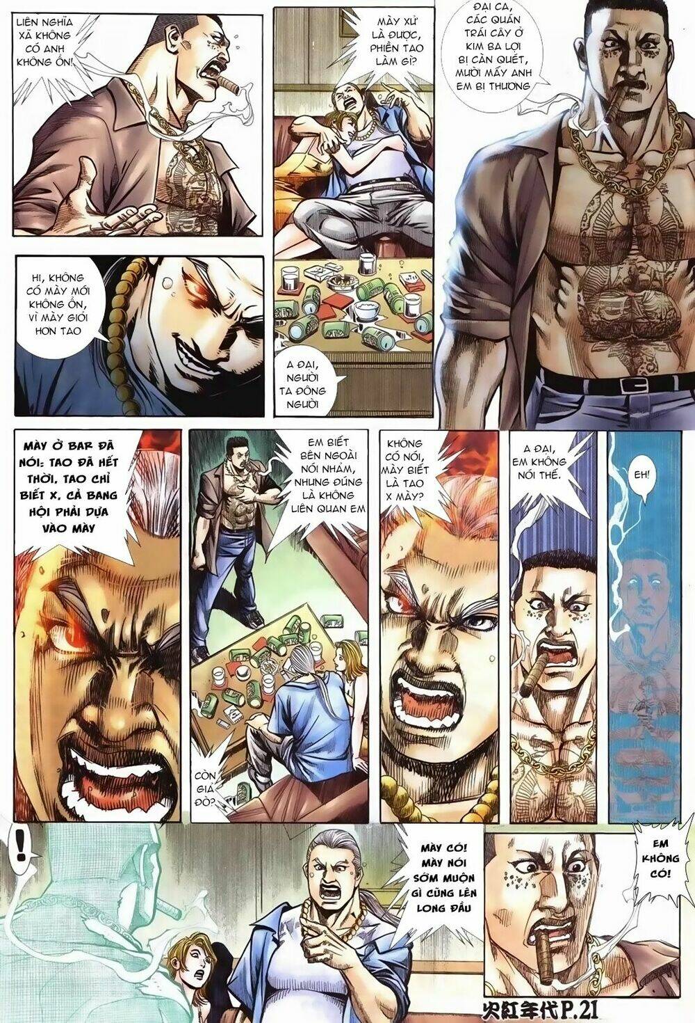 hỏa hồng niên đại hắc cốt đường chapter 77 18