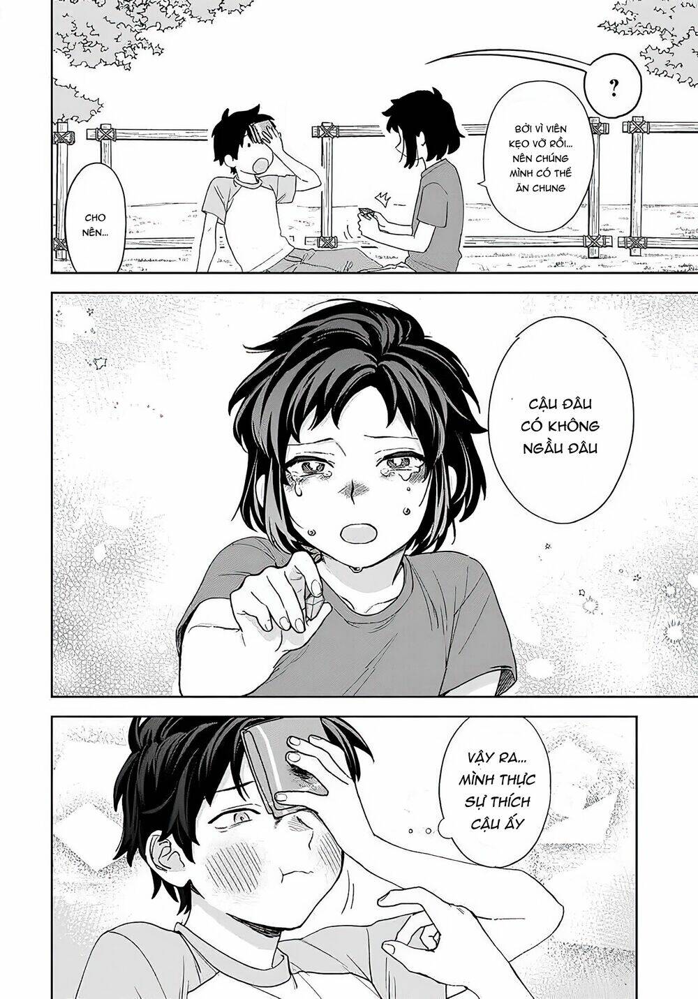 chàng túi giấy đang yêu chapter 12 22