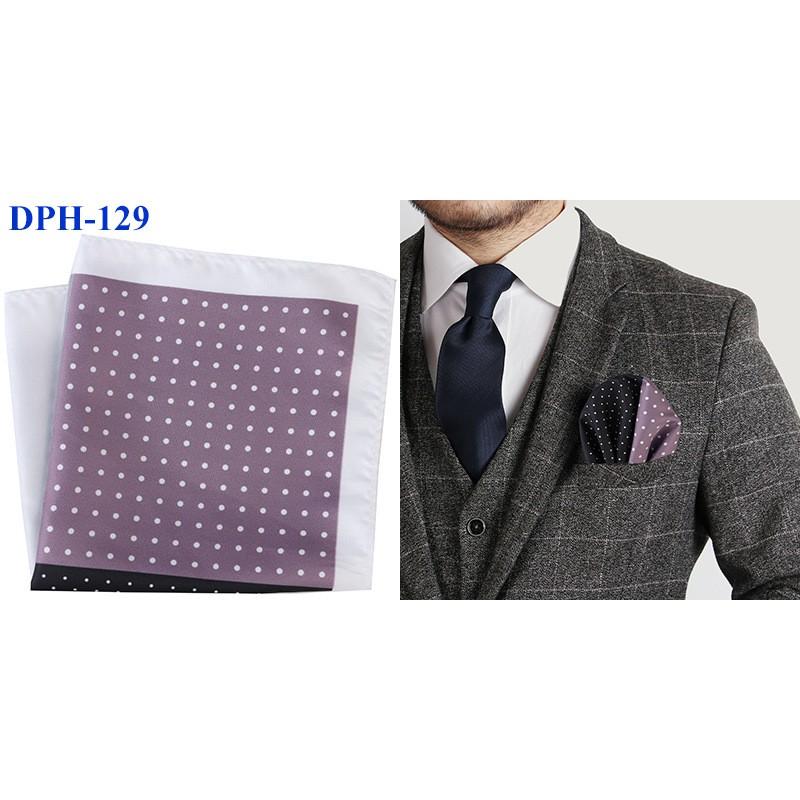 Khăn cài túi áo vest cho nam - pocket square