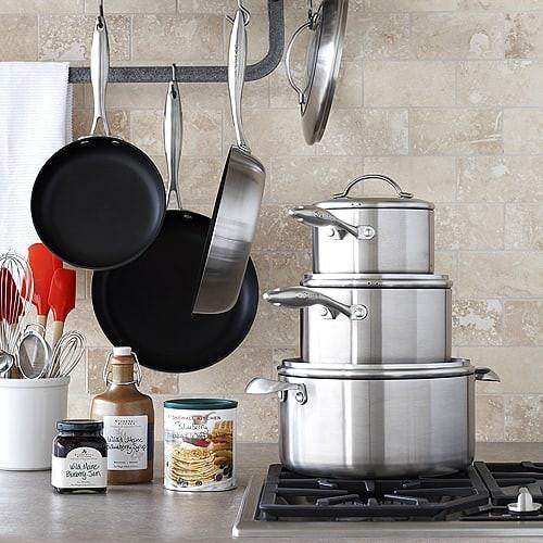Chảo chống dính đáy từ Scanpan CTX 26cm 65002603, bảo hành chống dính 3 năm, sản xuất tại Đan Mạch