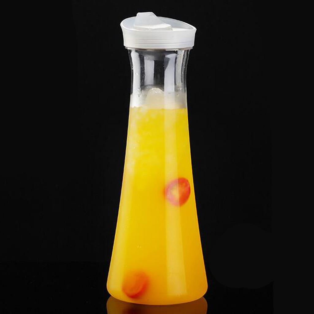 4X Water Pitcher Juice Jar Beverage Serving Jugs Beer Waist pot 1500ml