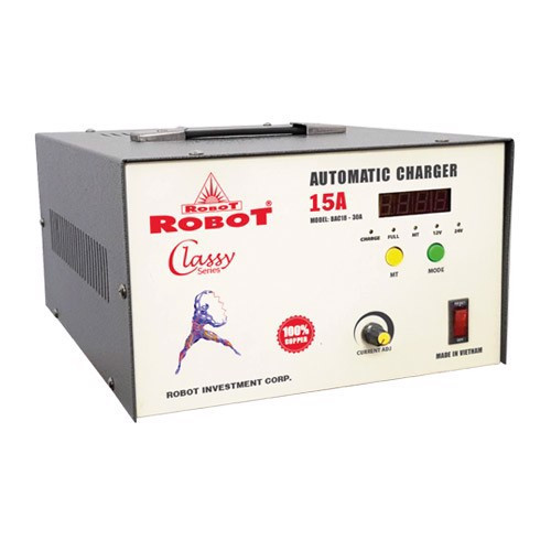 MÁY SẠC ẮC QUY ROBOT TỰ ĐỘNG 15A