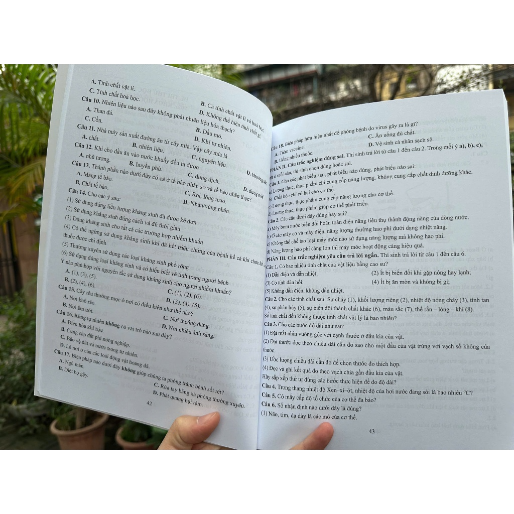 Sách - 36 Đề Thi Học Sinh Giỏi Khoa Học Tự Nhiên 6