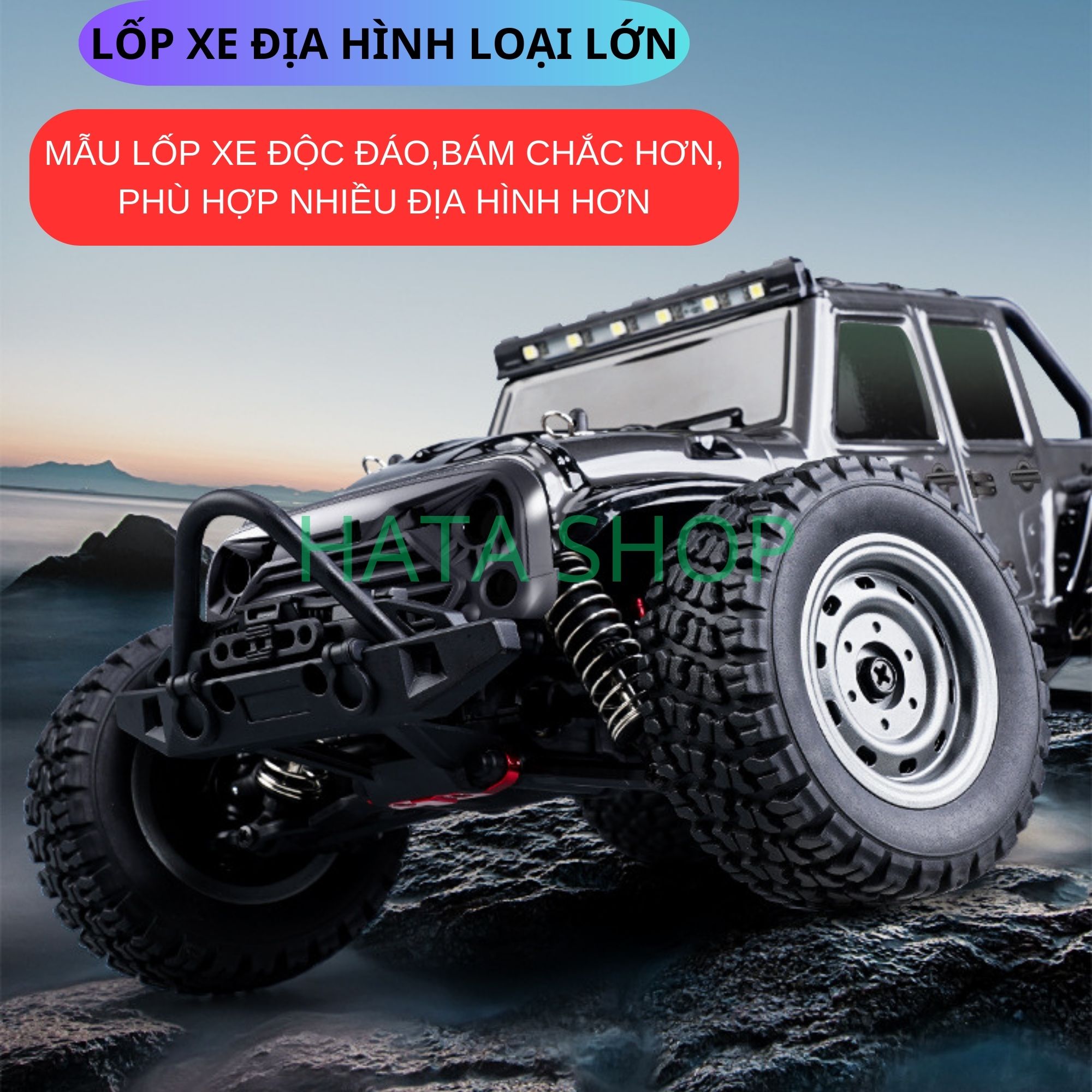 Xe Jeep Địa Hình GANTRY Điều Khiển Từ Xa Tốc Độ 38km/h SCY-16103 Tỉ Lệ 1:16 SUCHIYU R/C tỉ lệ 1:16, xe leo núi địa hình tốc độ cao