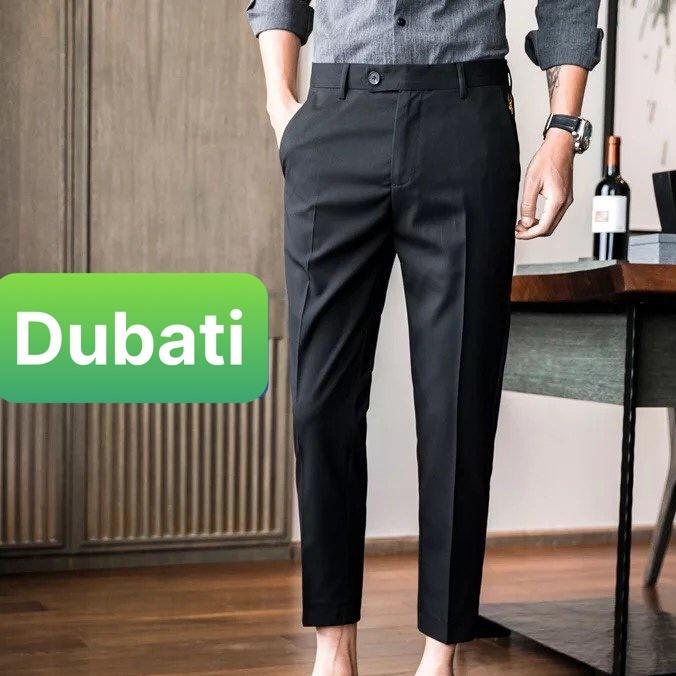 QUẦN TÂY NAM - QUẦN ÂU NAM CÔNG SỞ 3 MÀU BODY ÔM DÁNG- DUBATI FASHION