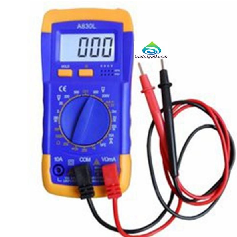 ️FREESHIP️  Đồng hồ đo vạn năng Digital Multimeter A830L 206387(Xanh phối vàng)