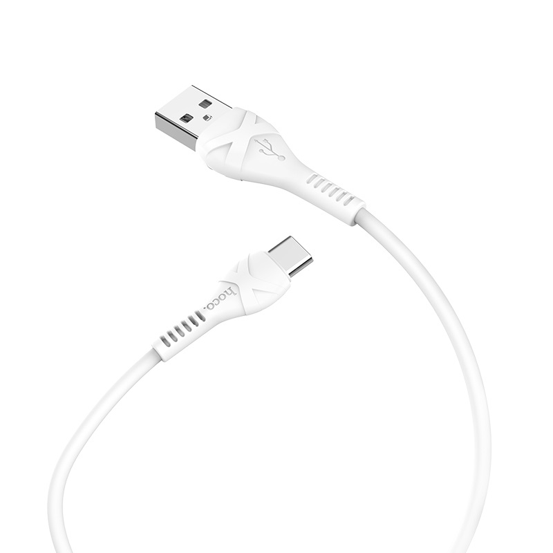 Bộ sạc nhanh 1 cổng Hoco HK2 tích hợp dây sạc Type-C hỗ trợ truyền tải dữ liệu dài 1m - Hàng chính hãng
