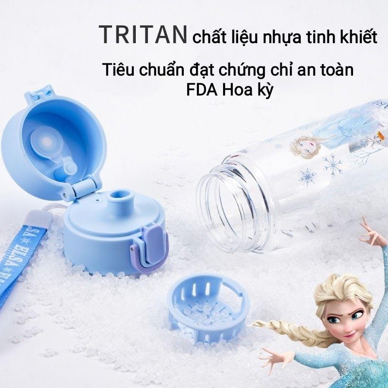Bình nước xinh xắn hàng DlSNEY . Đầu uống trực tiếp , Hình hoạt hình đẹp