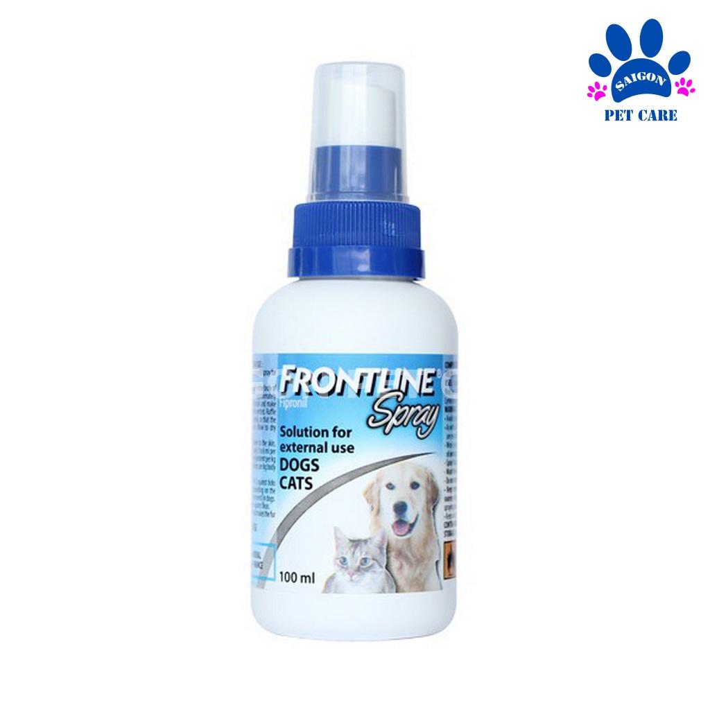 Xịt ve rận, bọ chét Frontline Spray cho chó mèo