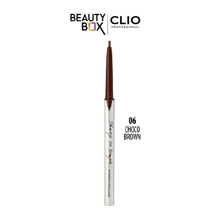 Viền Mắt Clio Sharp, So Simple Waterproof Pencil Liner 0.14g