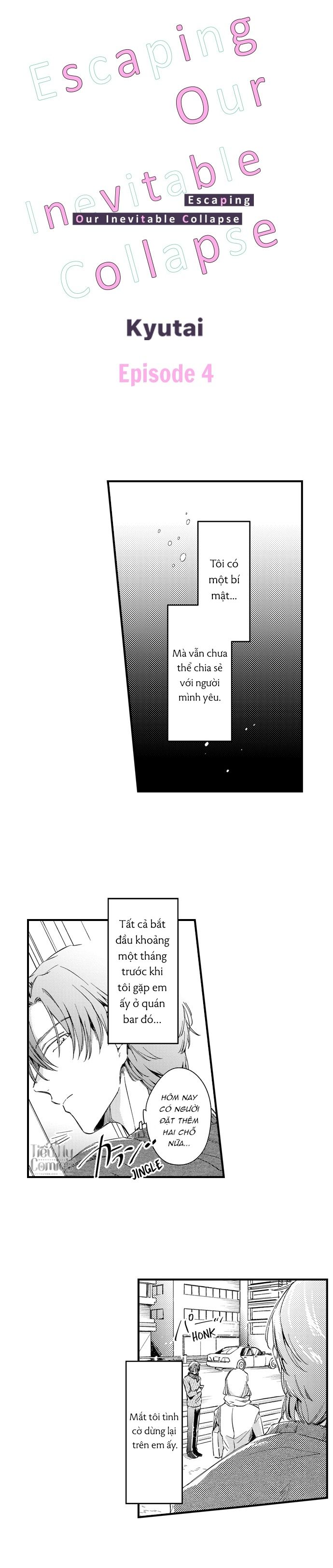 chạy trốn khỏi sự sụp đổ bất khả kháng của chúng ta chapter 4 1