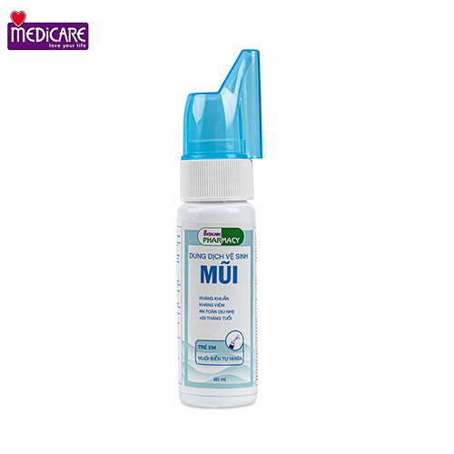 0131214 Xịt mũi MEDiCARE PHARMACY Trẻ Em 80ml