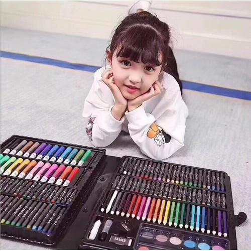 HỘP MÀU, HỘP MÀU ĐA NĂNG, DỤNG CỤ HỌC TẬP, HỘP MÀU BA GỒM CÁC LOẠI MÀU CẦN THIẾT CHO VIỆC HỌC TẬP CỦA CÁC BÉ