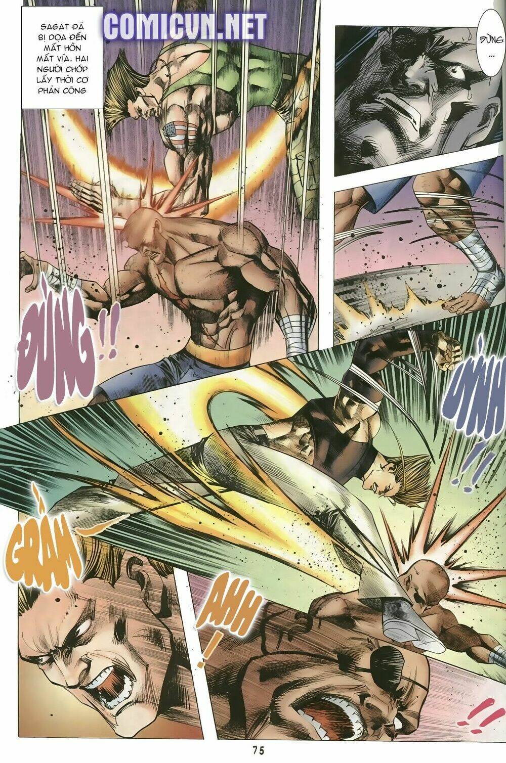 capcom vs snk ngoại truyện chapter 4 7