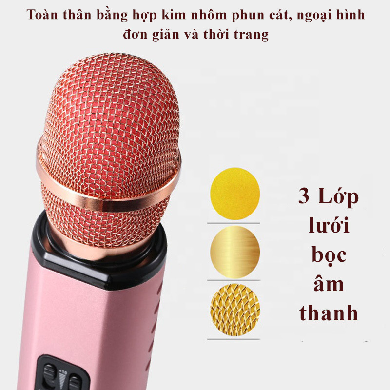 Micro Bluetooth PKCB 06 Nhập khẩu cao cấp Âm thanh chất lượng PF14