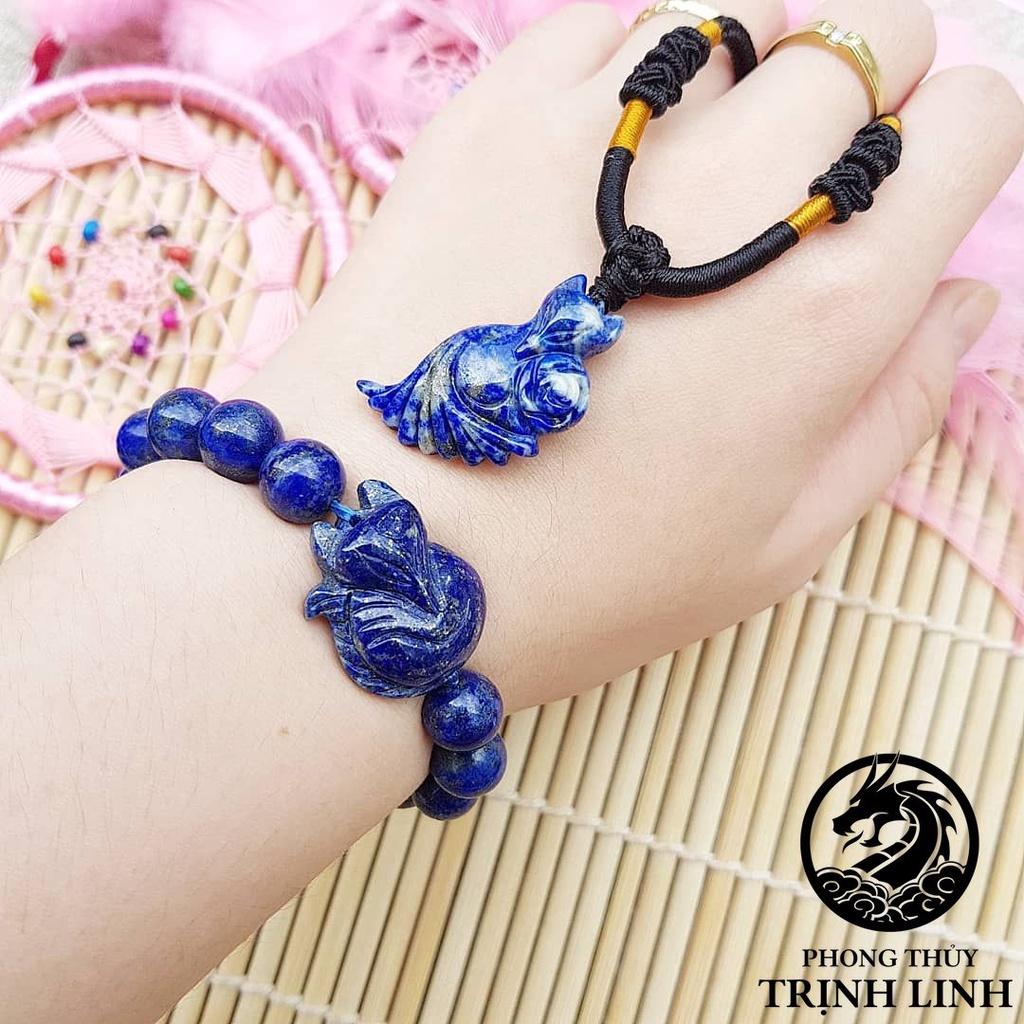 VÒNG CỬU VỸ HỒ LY LAPIS XANH ĐẬM