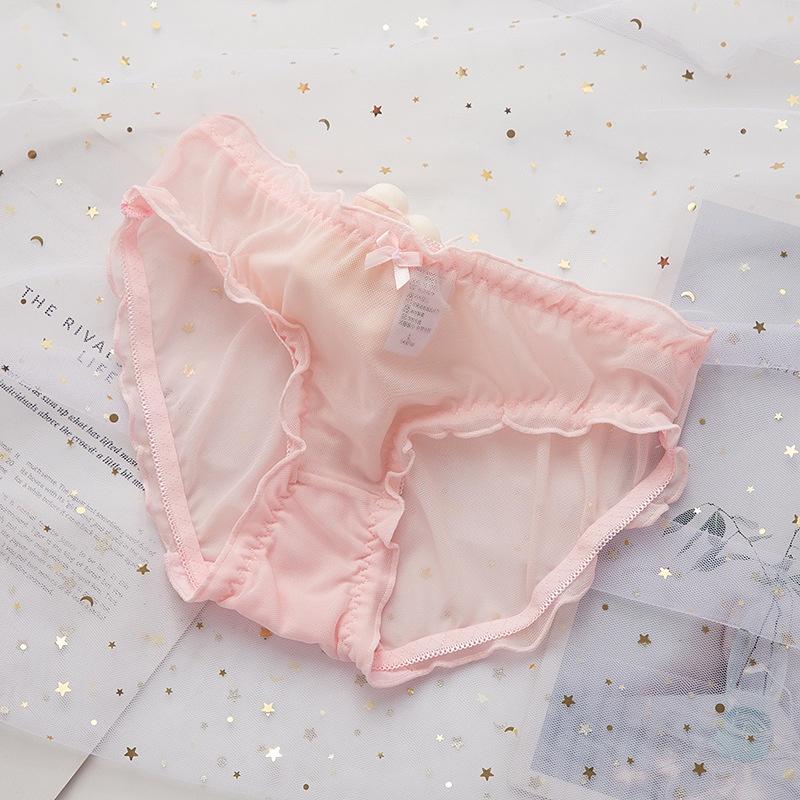 Quần lót nữ lưới viền nhún điệu đà sexy QLN01