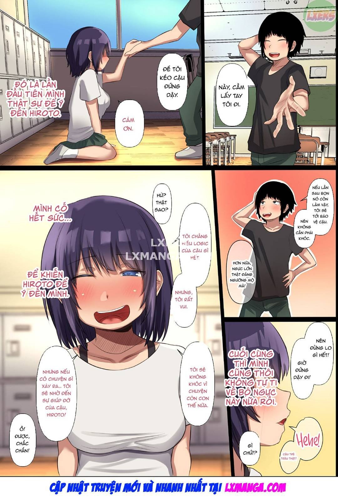 người yêu bị cám dỗ bởi cặc khủng của tên lớp trên chapter 2 48