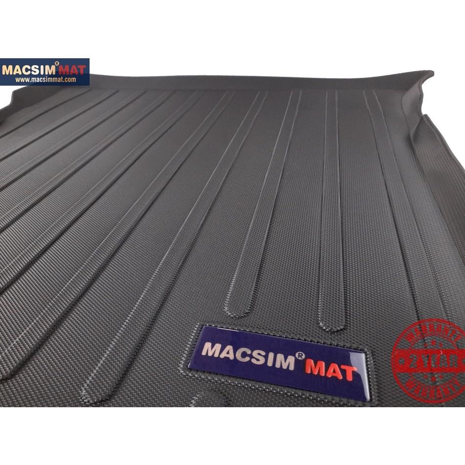 Thảm lót cốp xe ô tô Mercedes G500 2013-2017 nhãn hiệu Macsim chất liệu TPV cao cấp màu đen (189)
