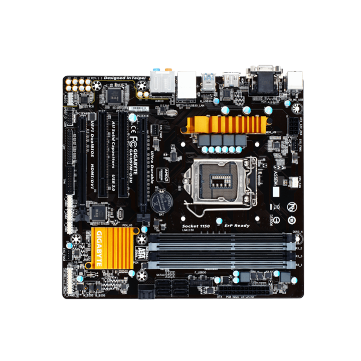 Bo mạch chủ Main Gigabyte H97M-D3H/Z97M-D3H (4 khe ram)  Socket LGA 1150 Hàng Nhập Khẩu